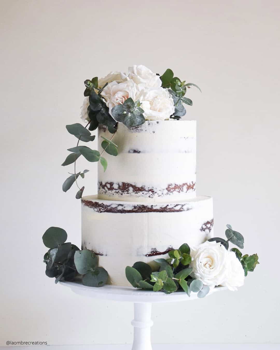 Pink Spring Wedding Cakes
