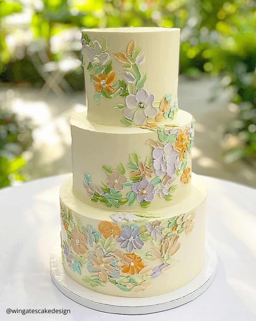 Floral Wedding Cakes