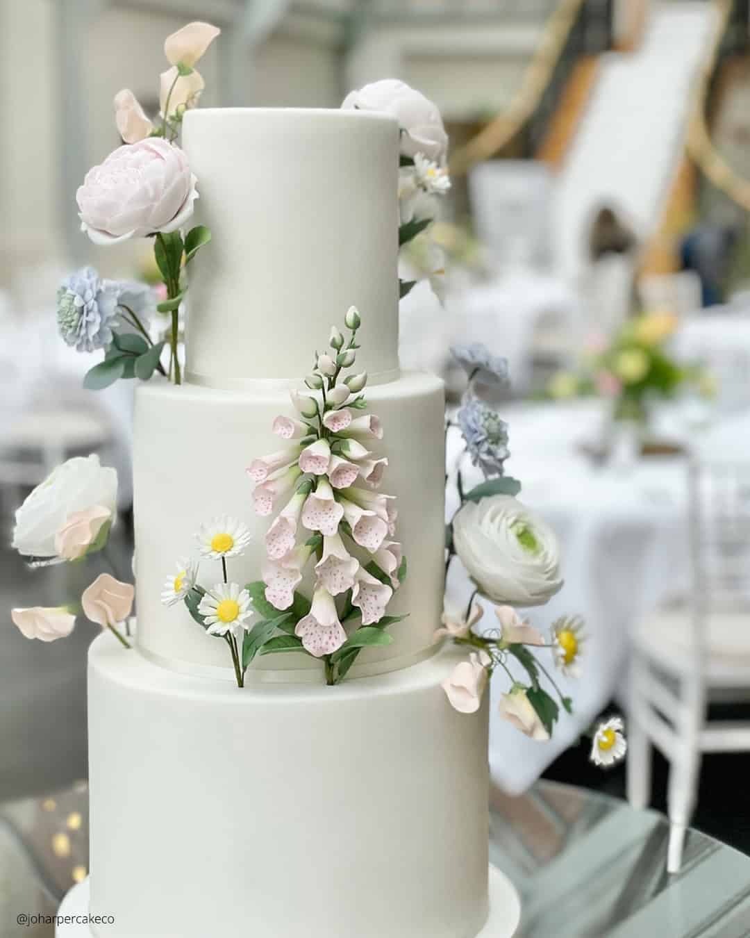 Floral Wedding Cakes