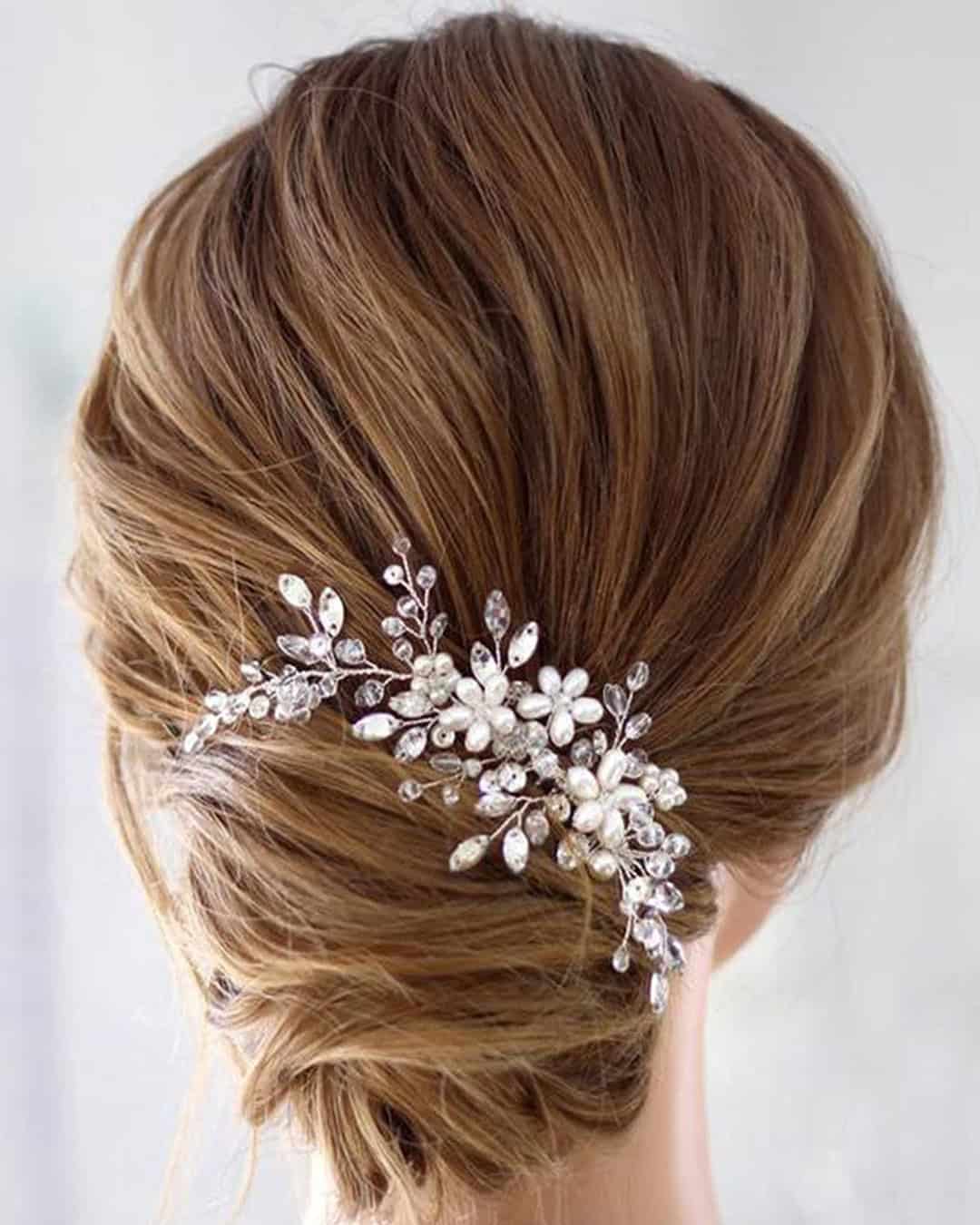 Hair Accessories in 4 Different Wedding Styles