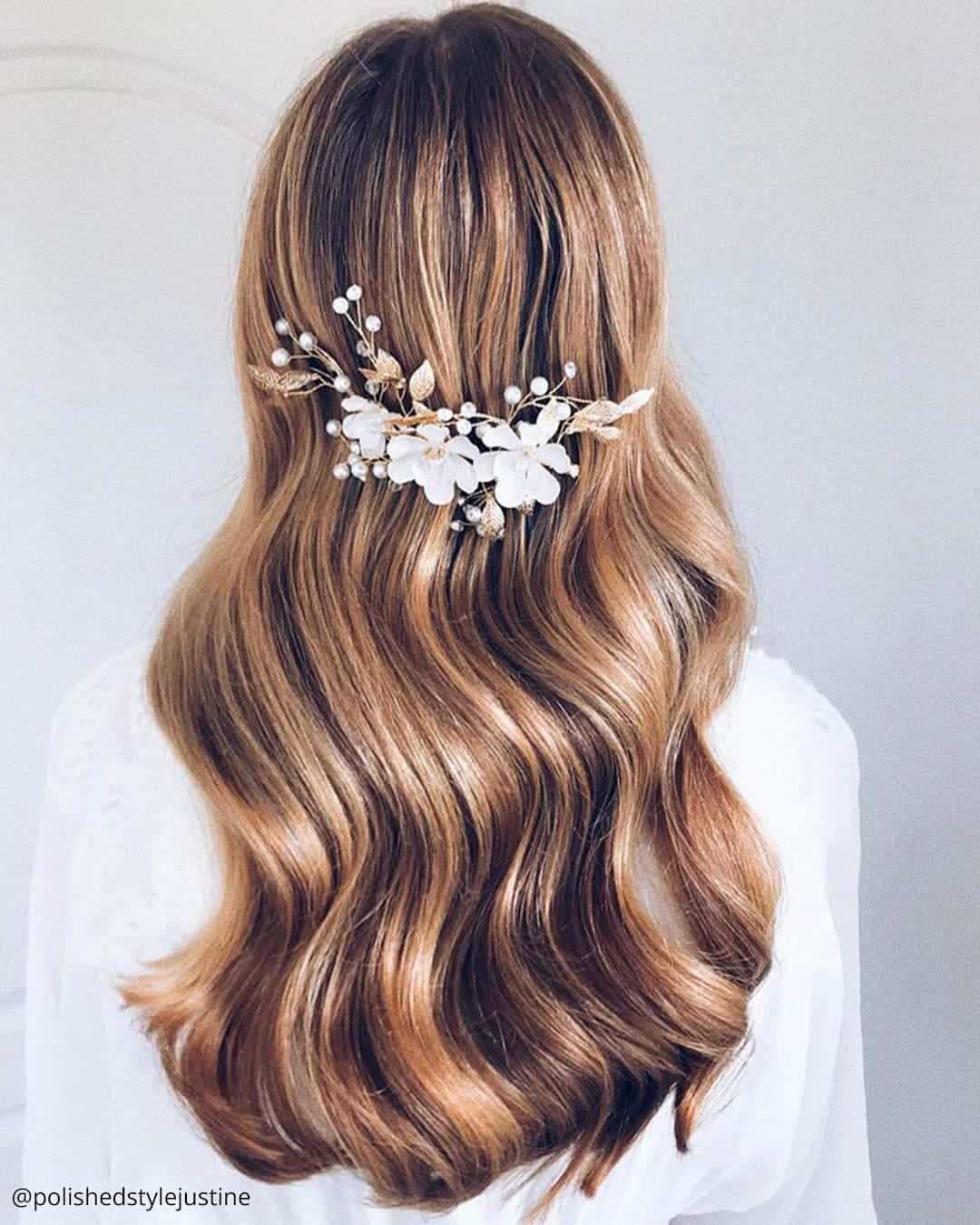 Hair Accessories in 4 Different Wedding Styles