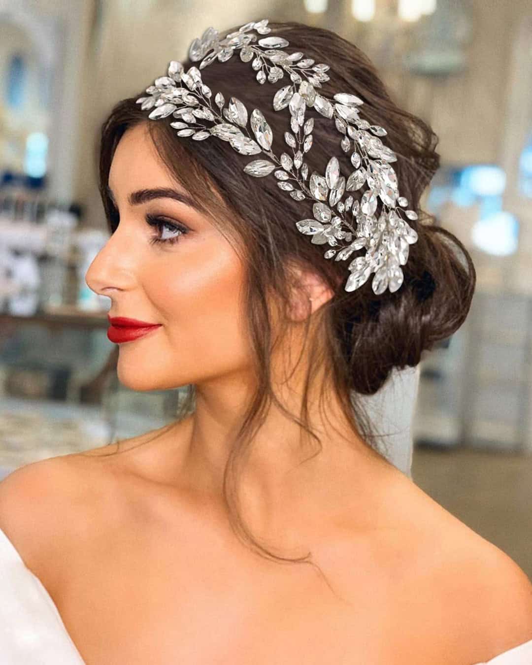 Hair Accessories in 4 Different Wedding Styles