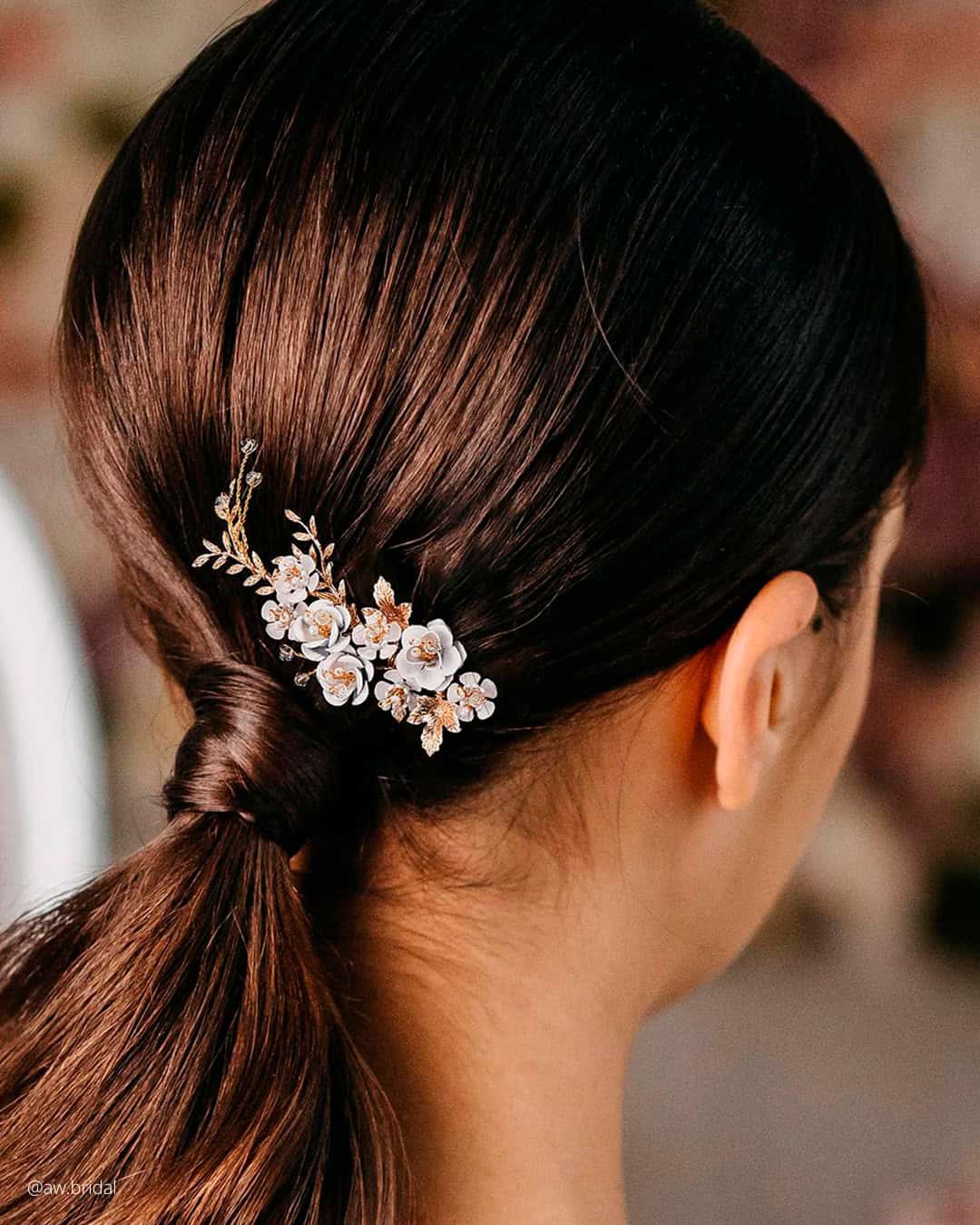 Hair Accessories in 4 Different Wedding Styles