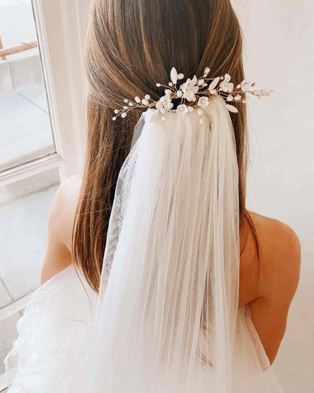 Hair Accessories in 4 Different Wedding Styles