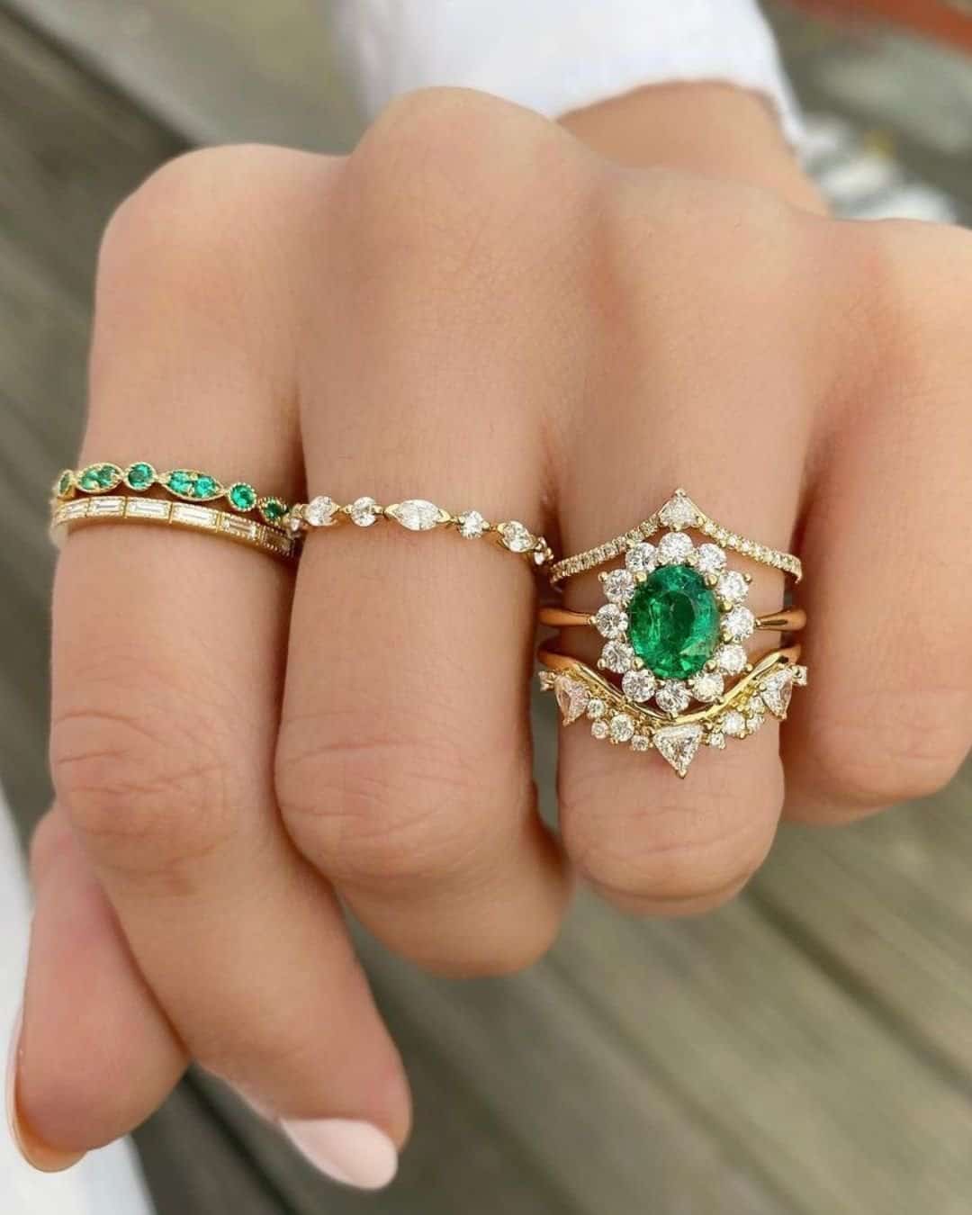 Stylish Stackable Rings