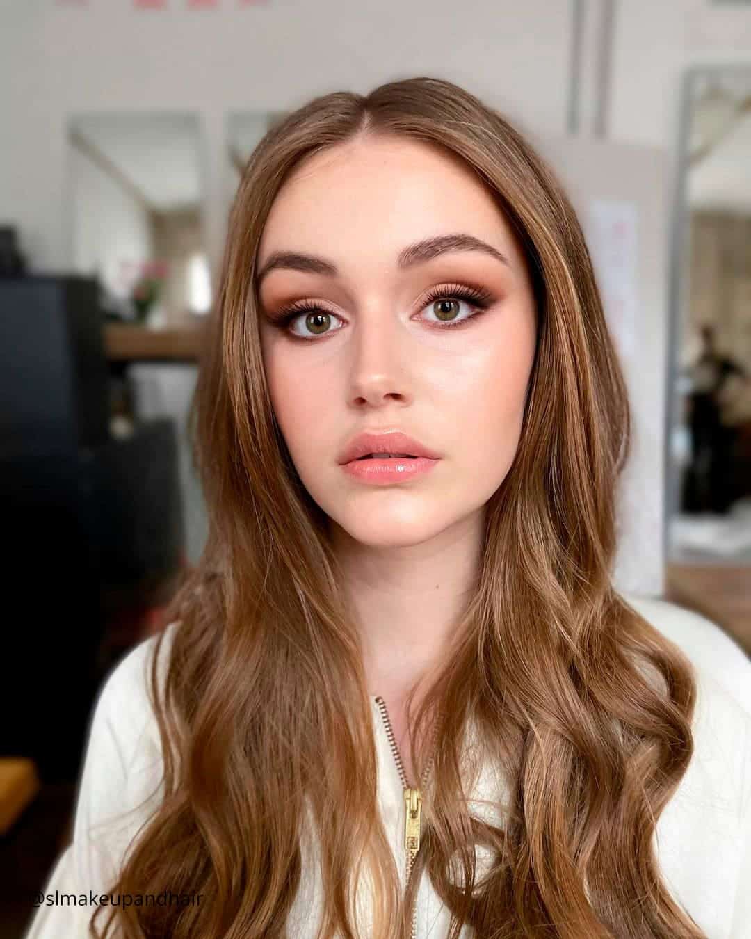 Bridesmaid Makeup Looks Brown Eyes