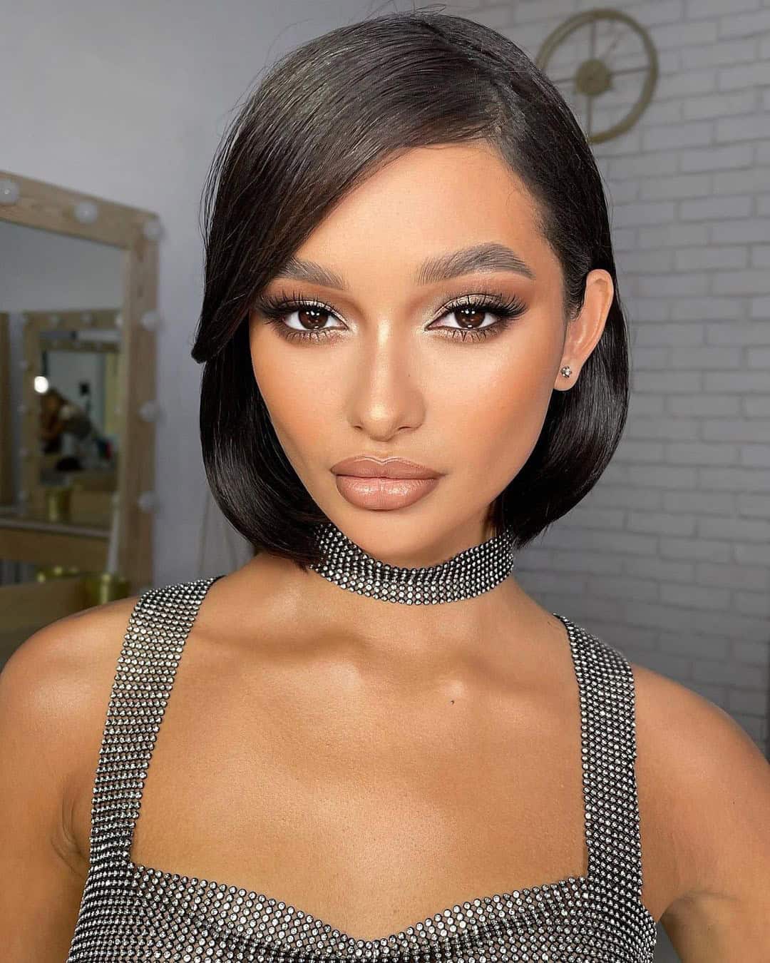 Bridesmaid Makeup Looks Brown Eyes