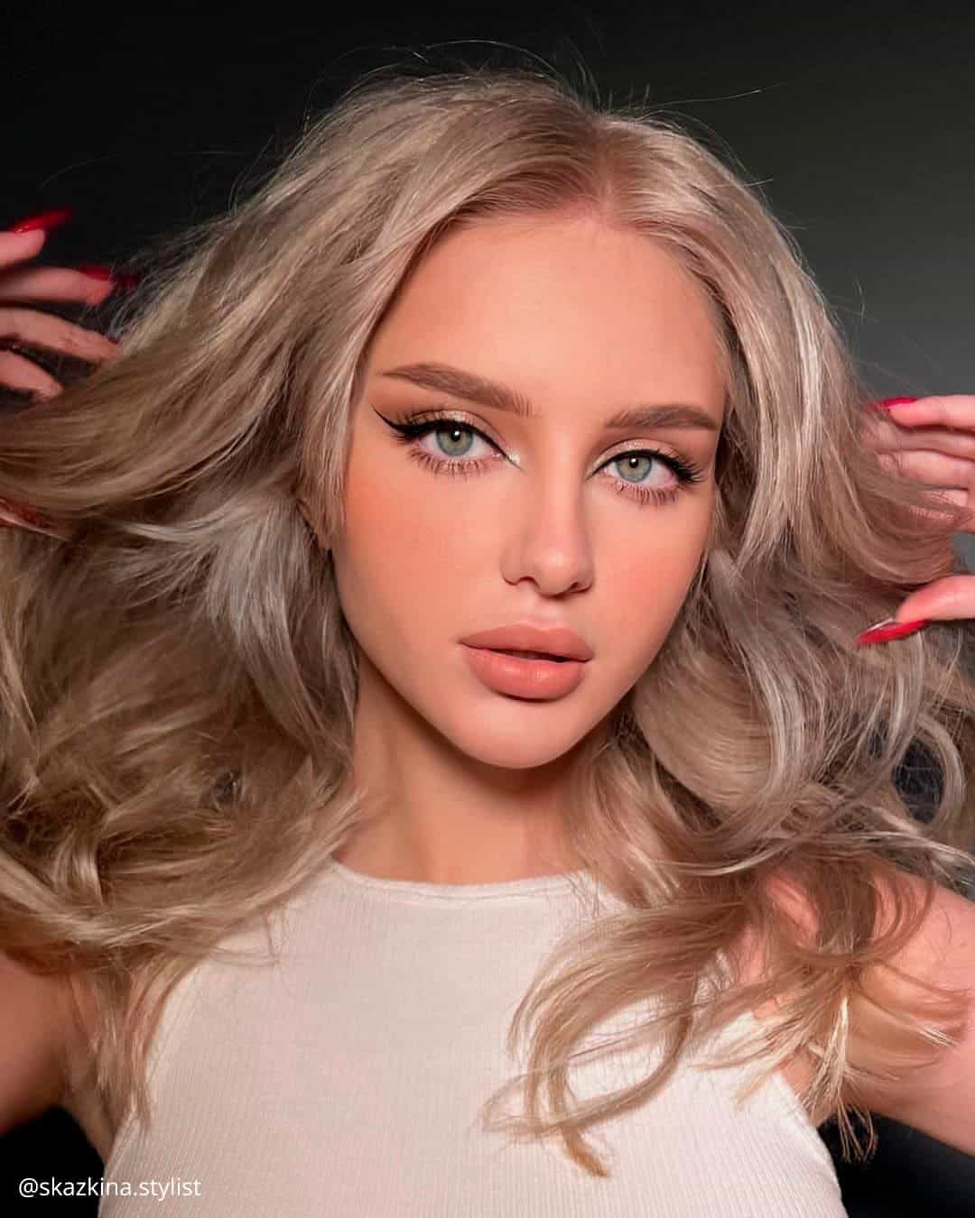 Rose Gold Bridesmaid Makeup