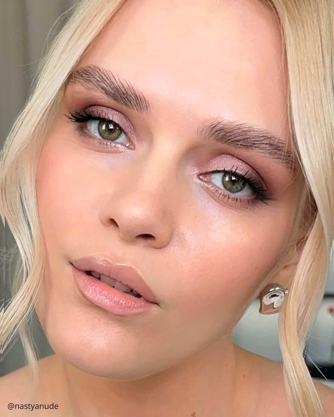Pink Bridesmaid Makeup