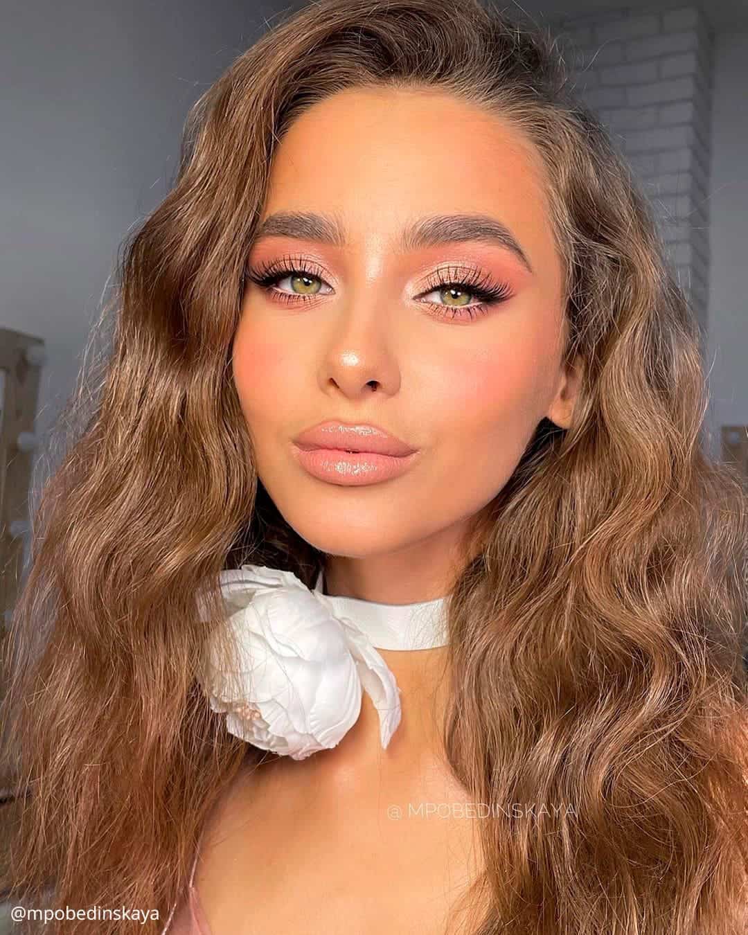 Pink Bridesmaid Makeup