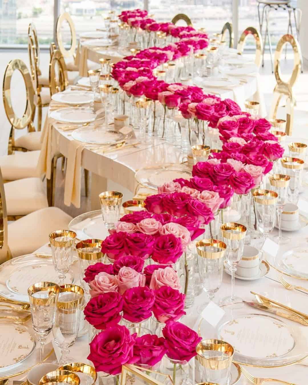 Glam Gold Wedding Decorations