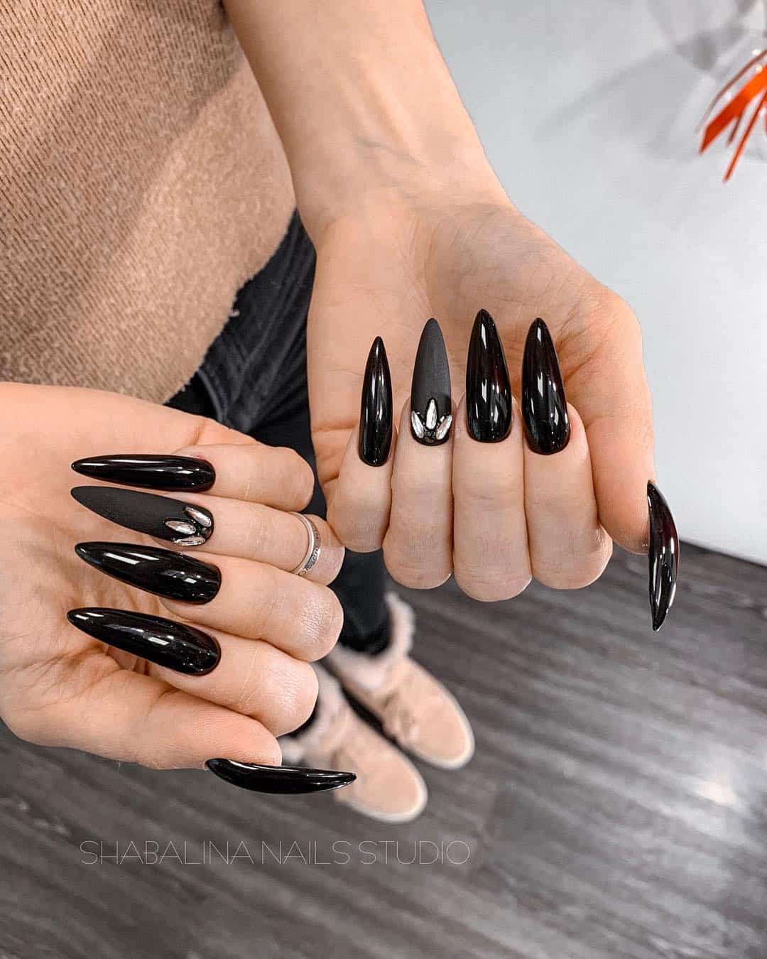 Nail Design Ideas for Stiletto Nails