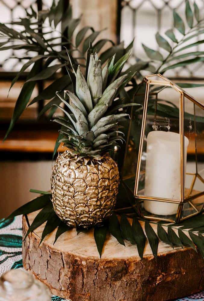 Tropical Reception Decor
