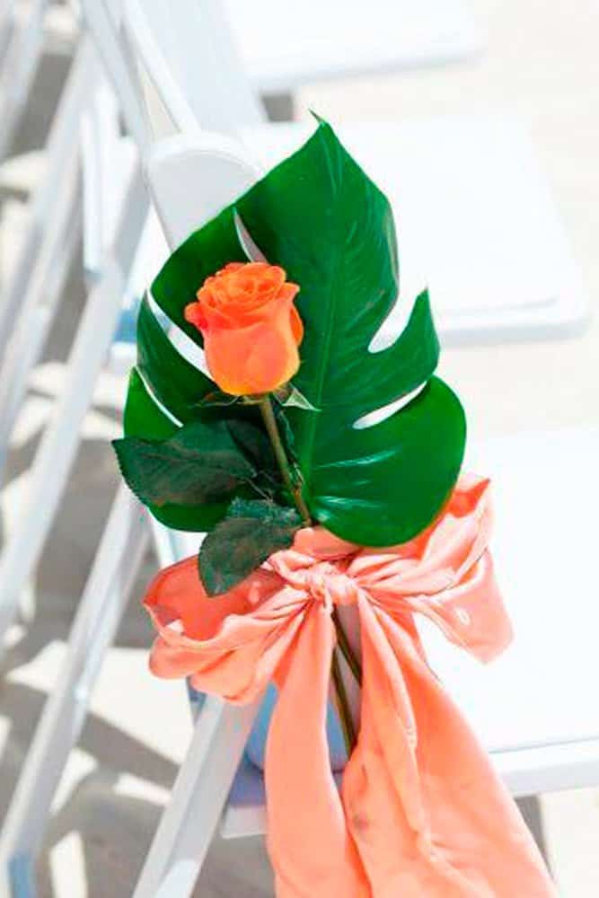 Tropical Reception Decor
