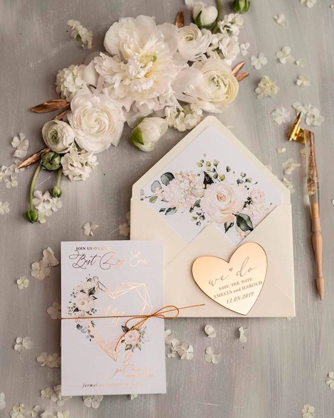 Rustic Wedding Save The Date