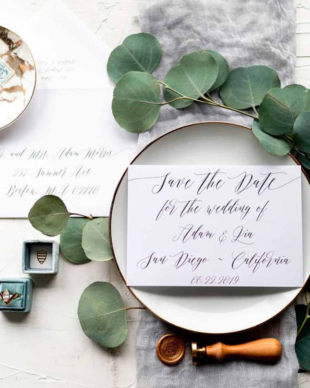 Change The Date Wedding Cards