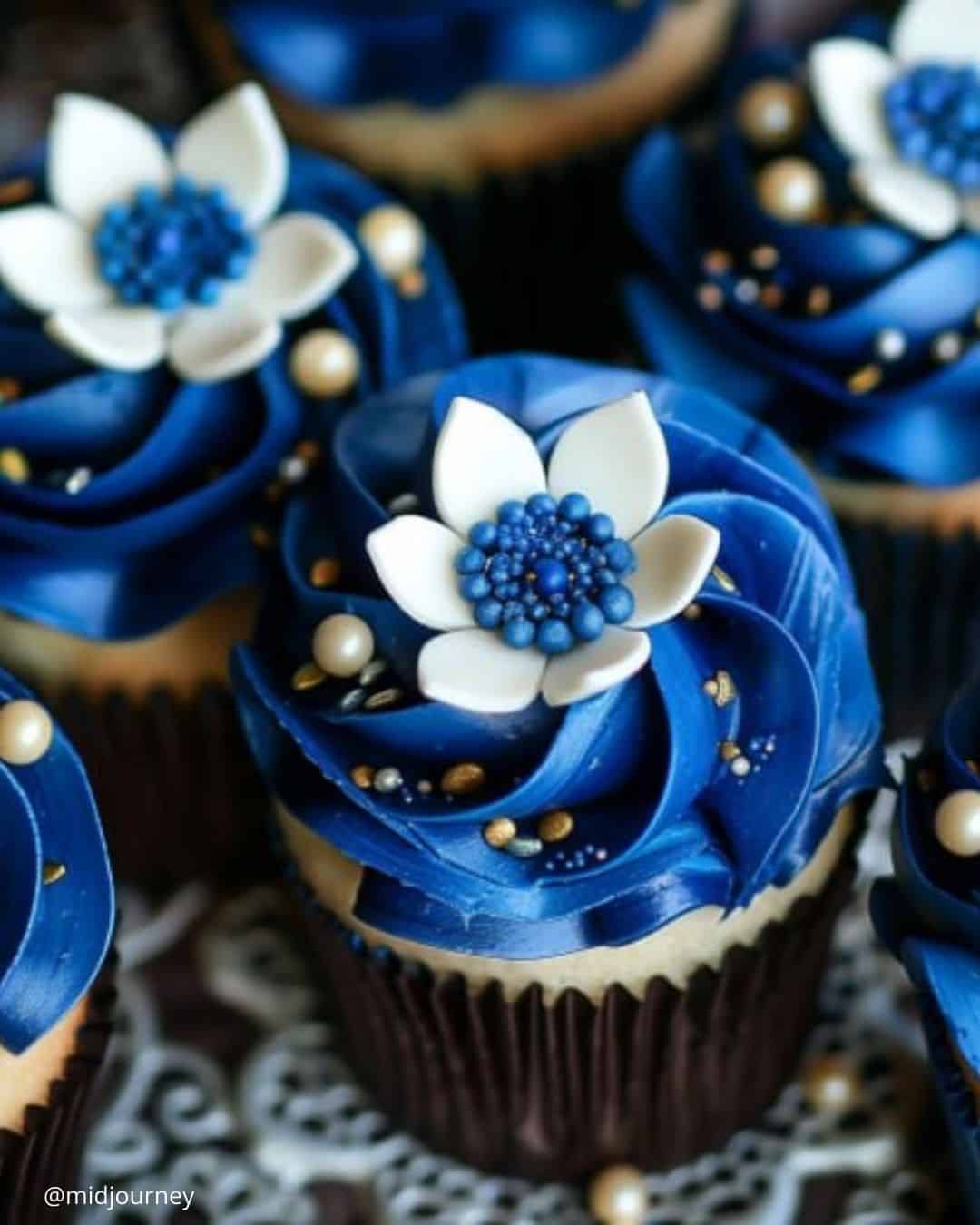 Elegant Wedding Cupcakes