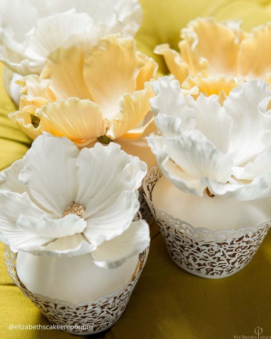 Vanilla Wedding Cupcake