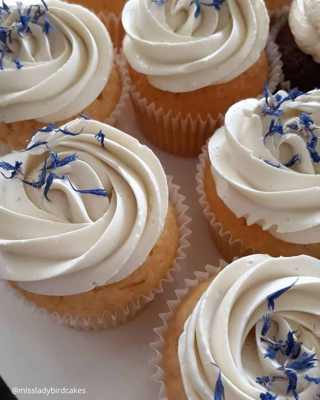 Salted Caramel Wedding Cupcake
