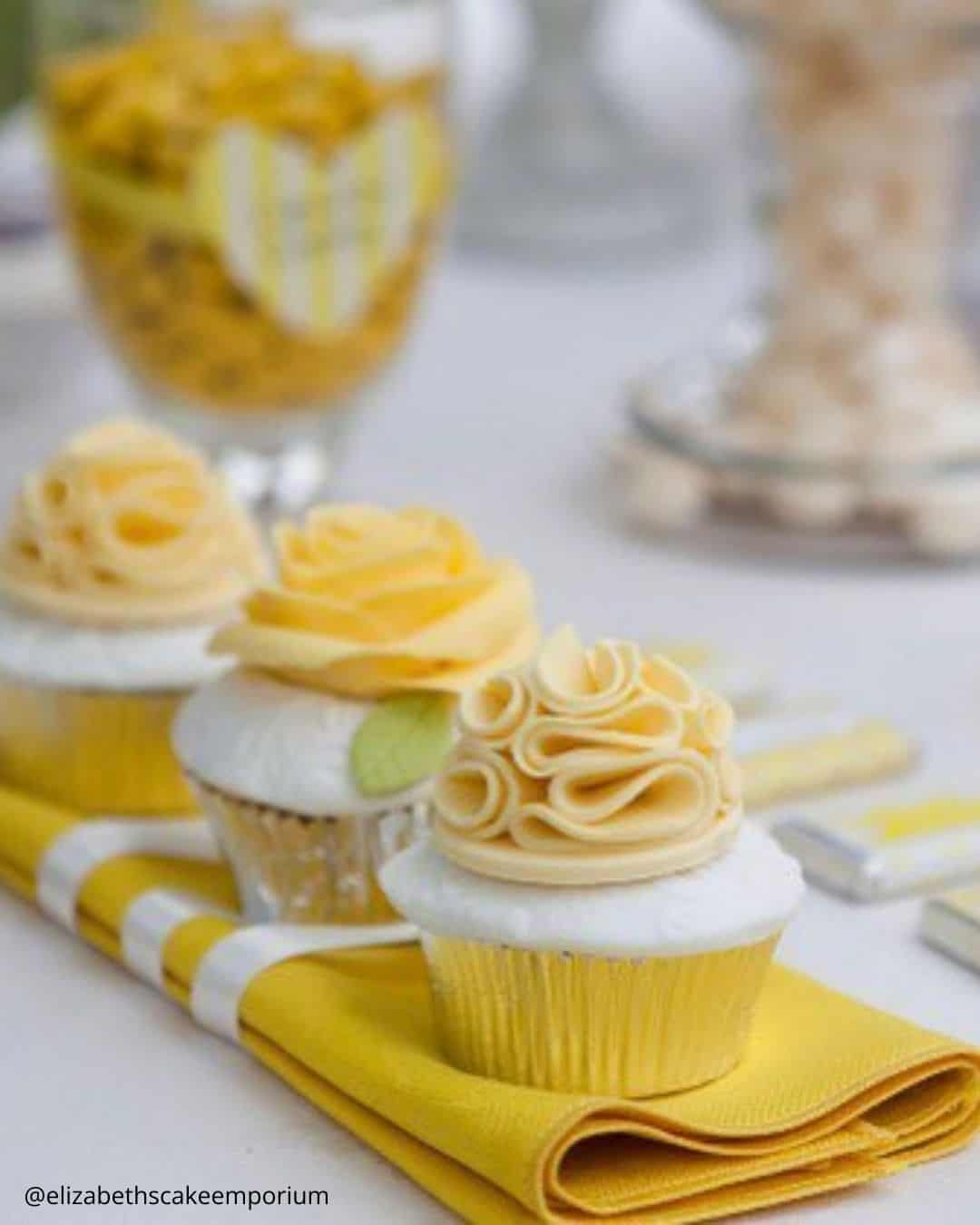 Salted Caramel Wedding Cupcake
