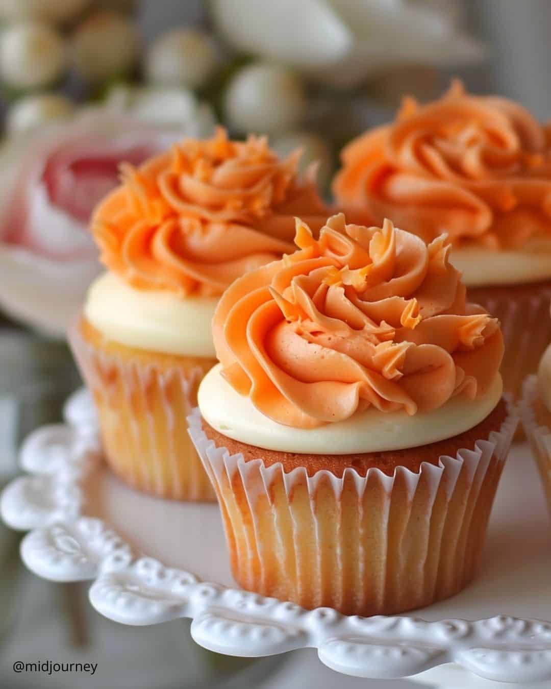 Coconut Wedding Cupcake