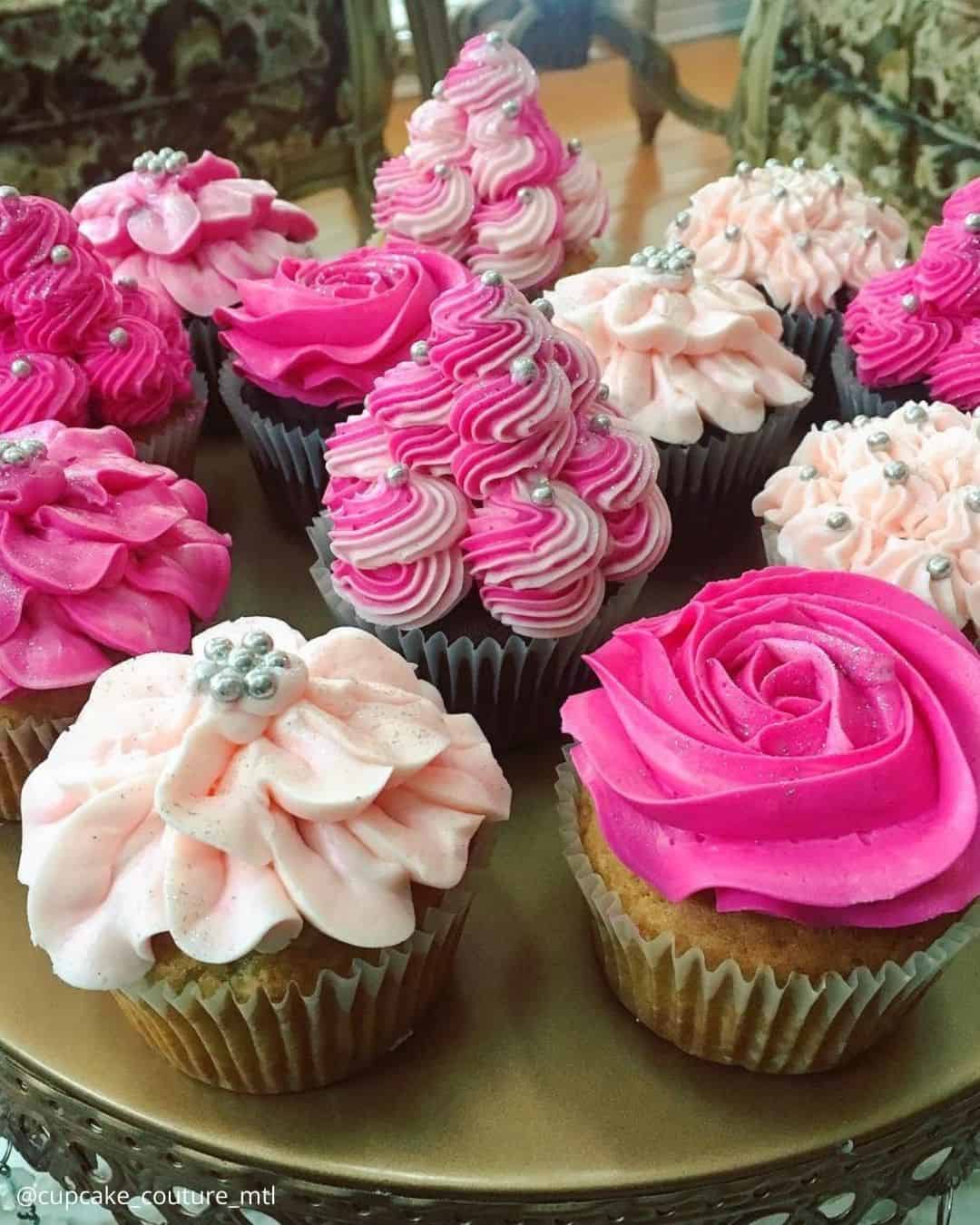 Lavender Honey Wedding Cupcake