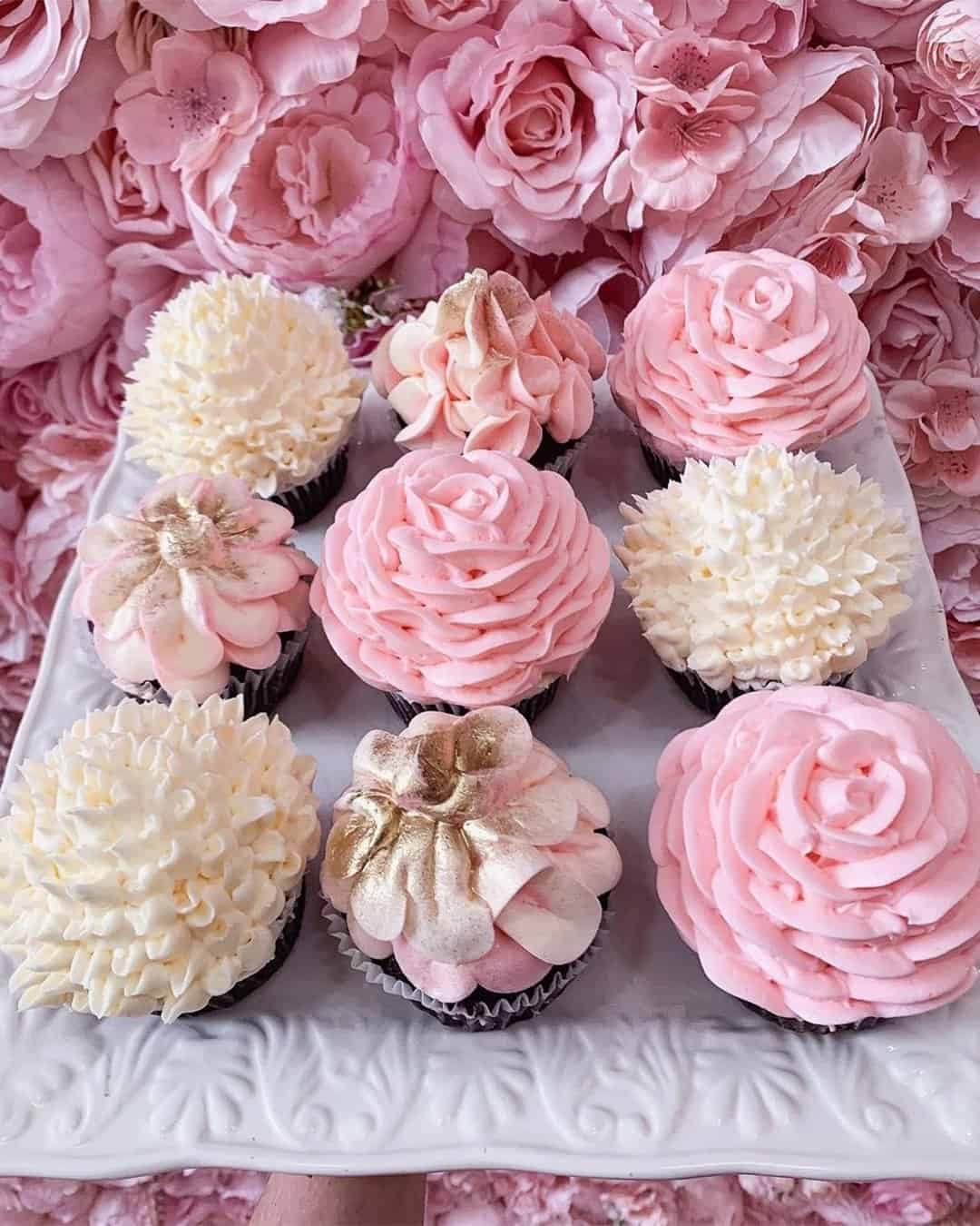 Almond Wedding Cupcake