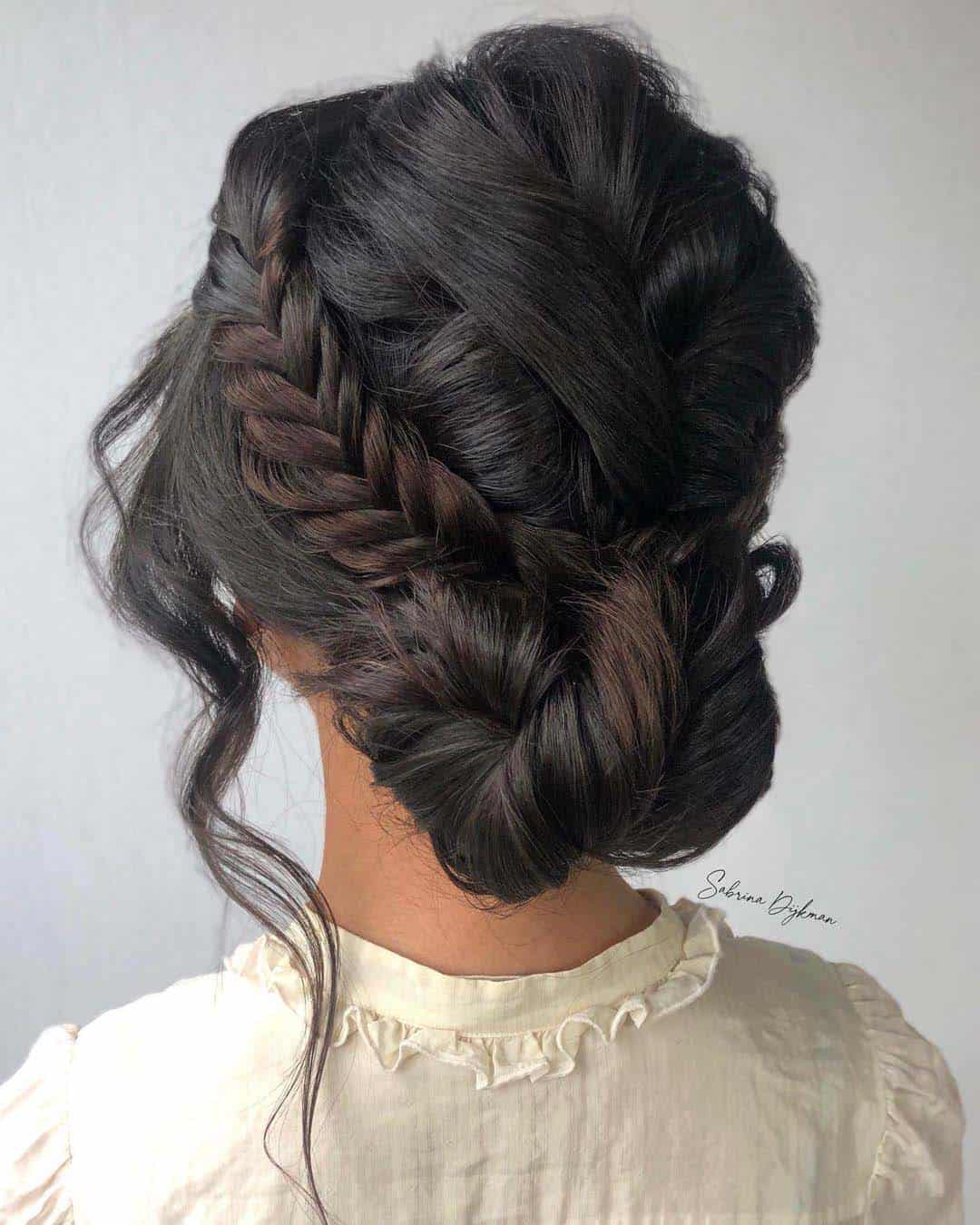 Half Up Half Down Viking Hairstyle