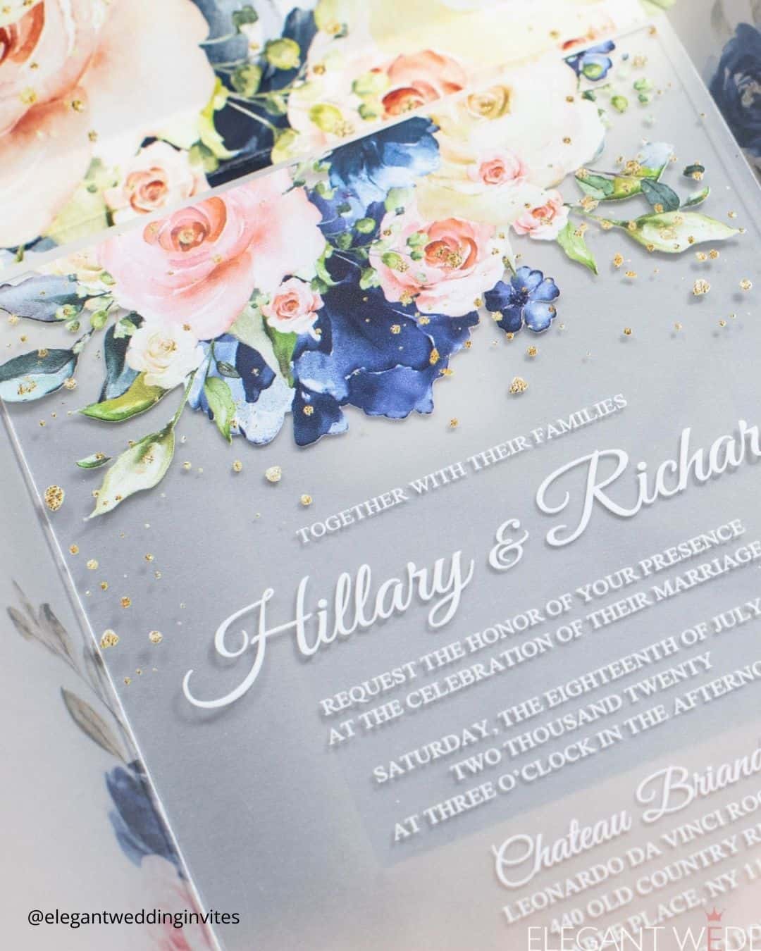 Terracotta and Navy Wedding