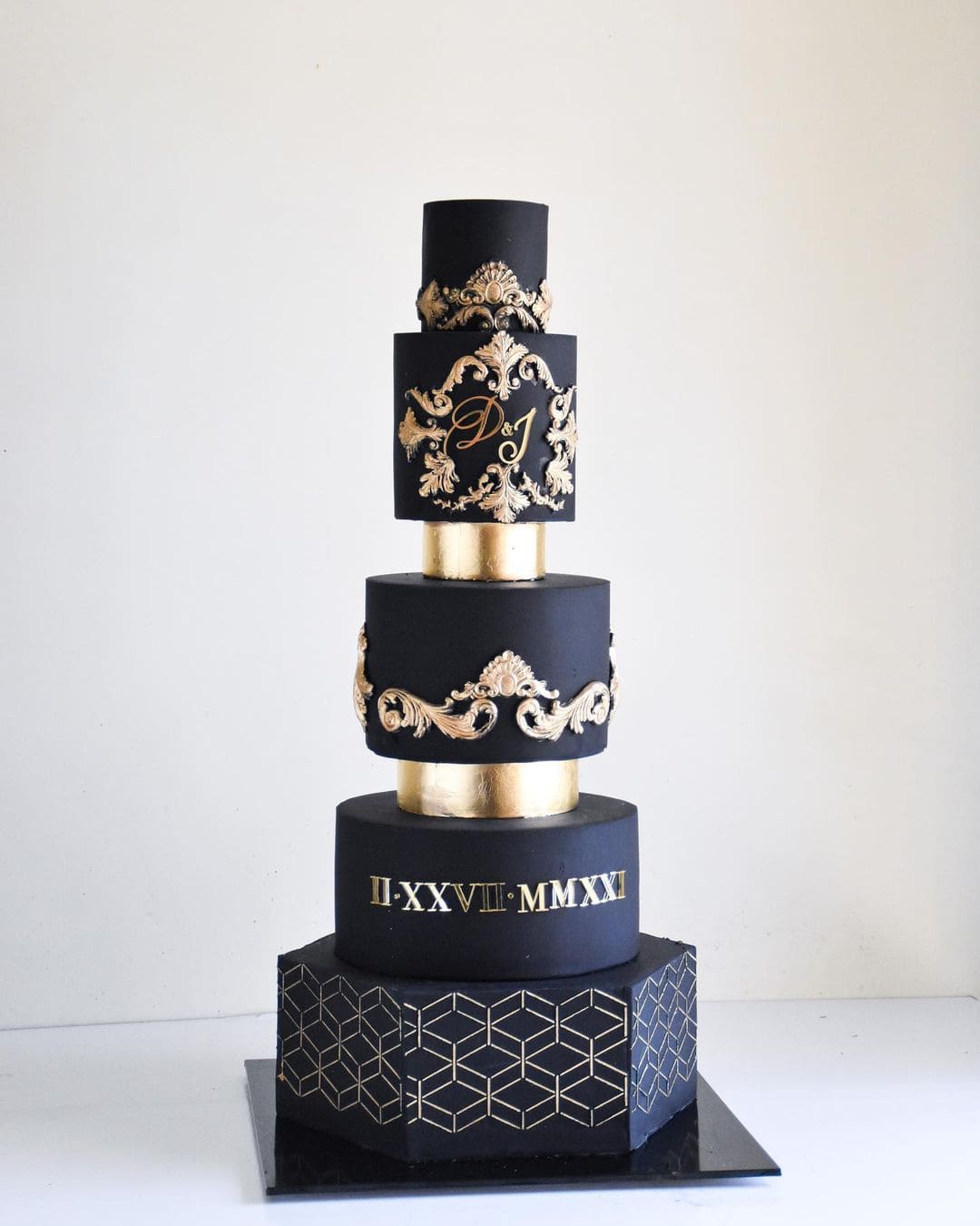 Unusual Heart Wedding Cakes