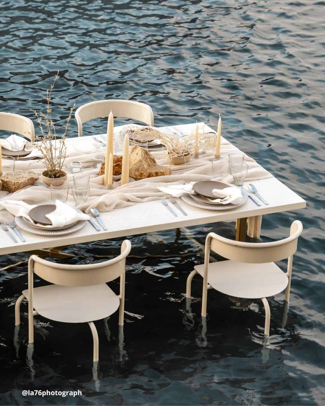 Table Setting in Water