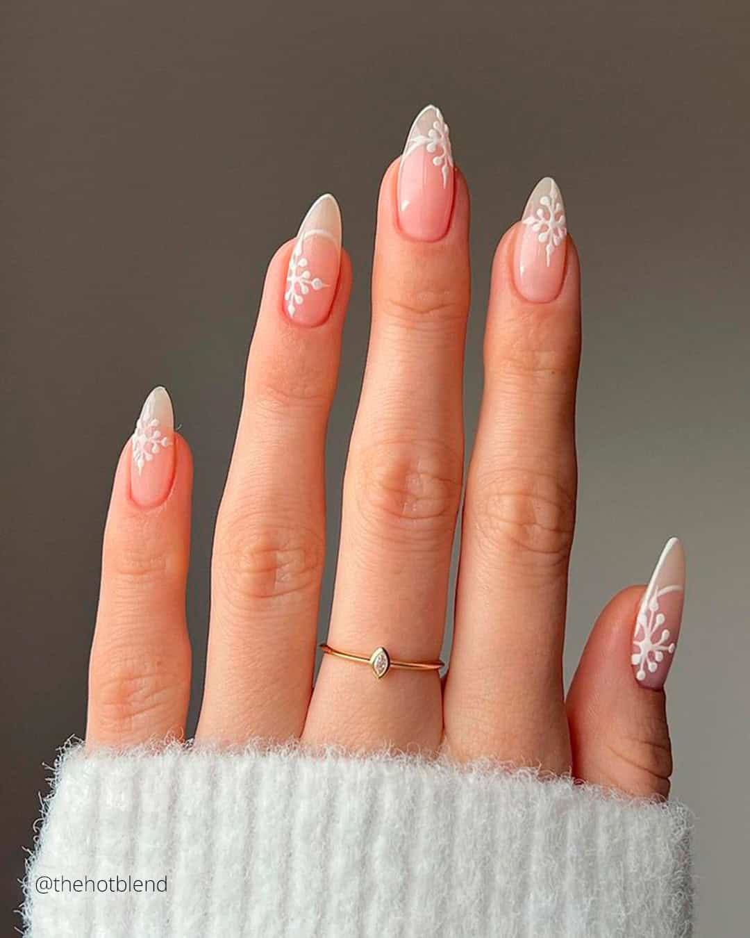 Elegant Classy Winter Nails