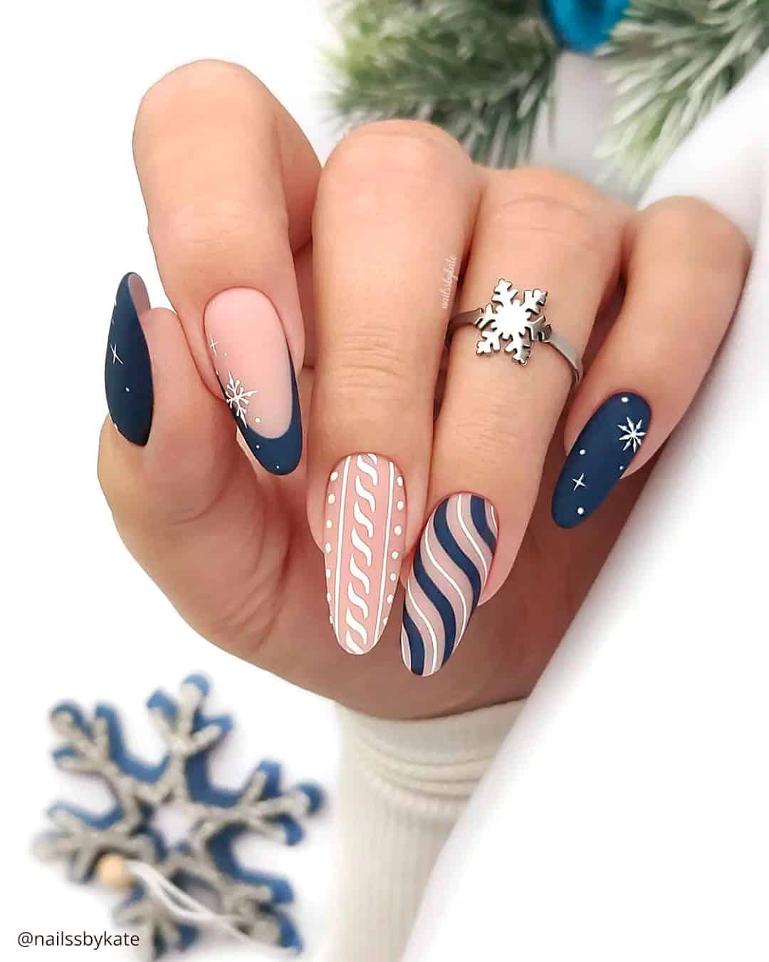 Dark Winter Nails
