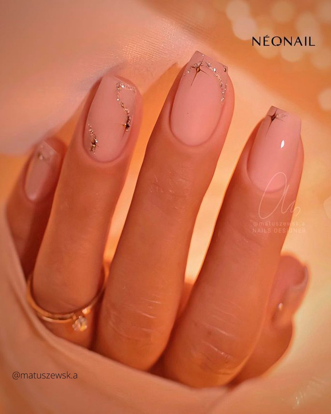 Elegant Classy Winter Nails