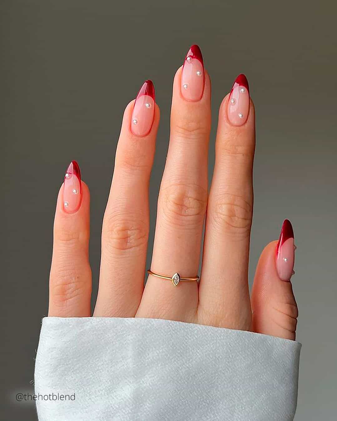White Winter Nails