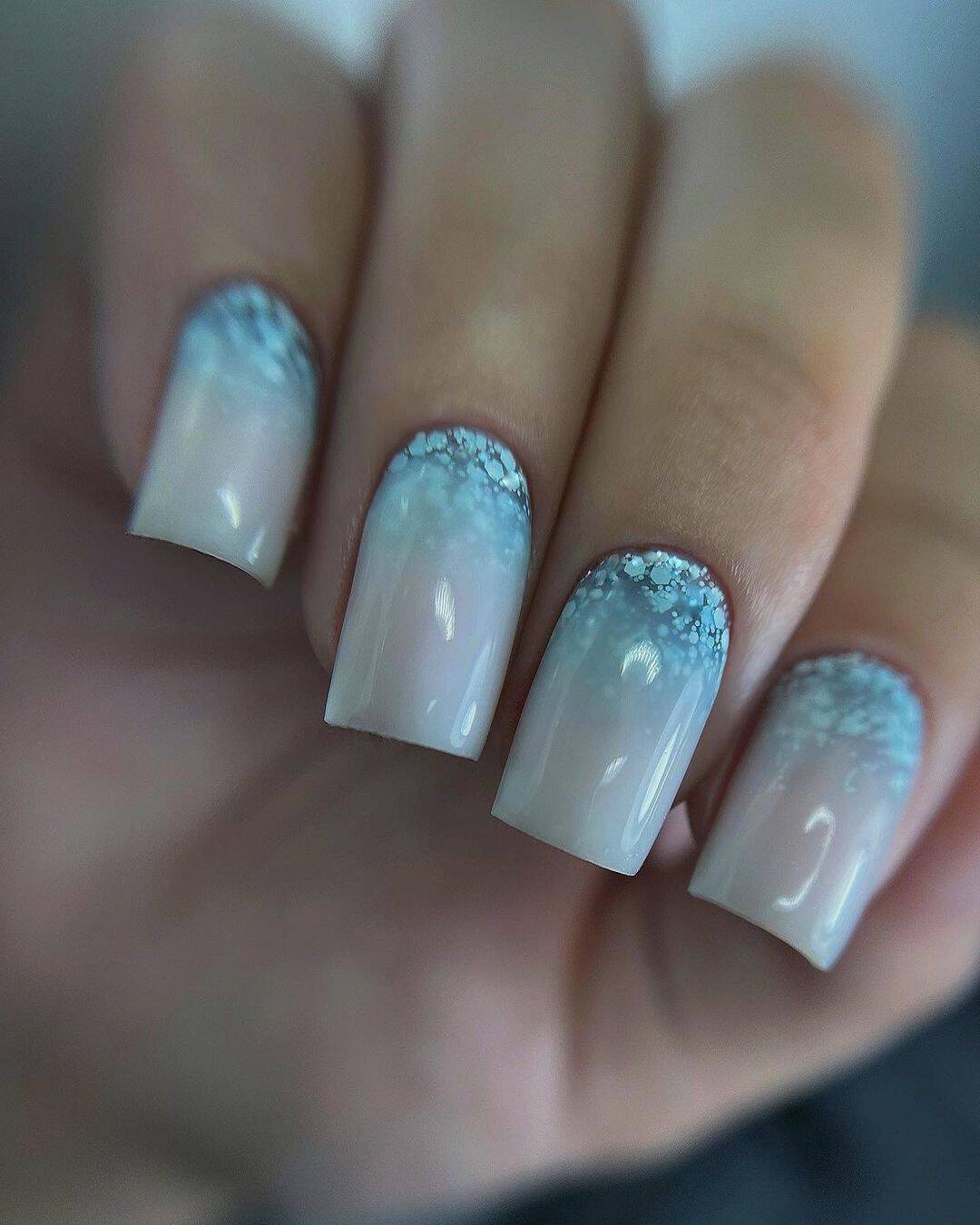 Pink Winter Nails