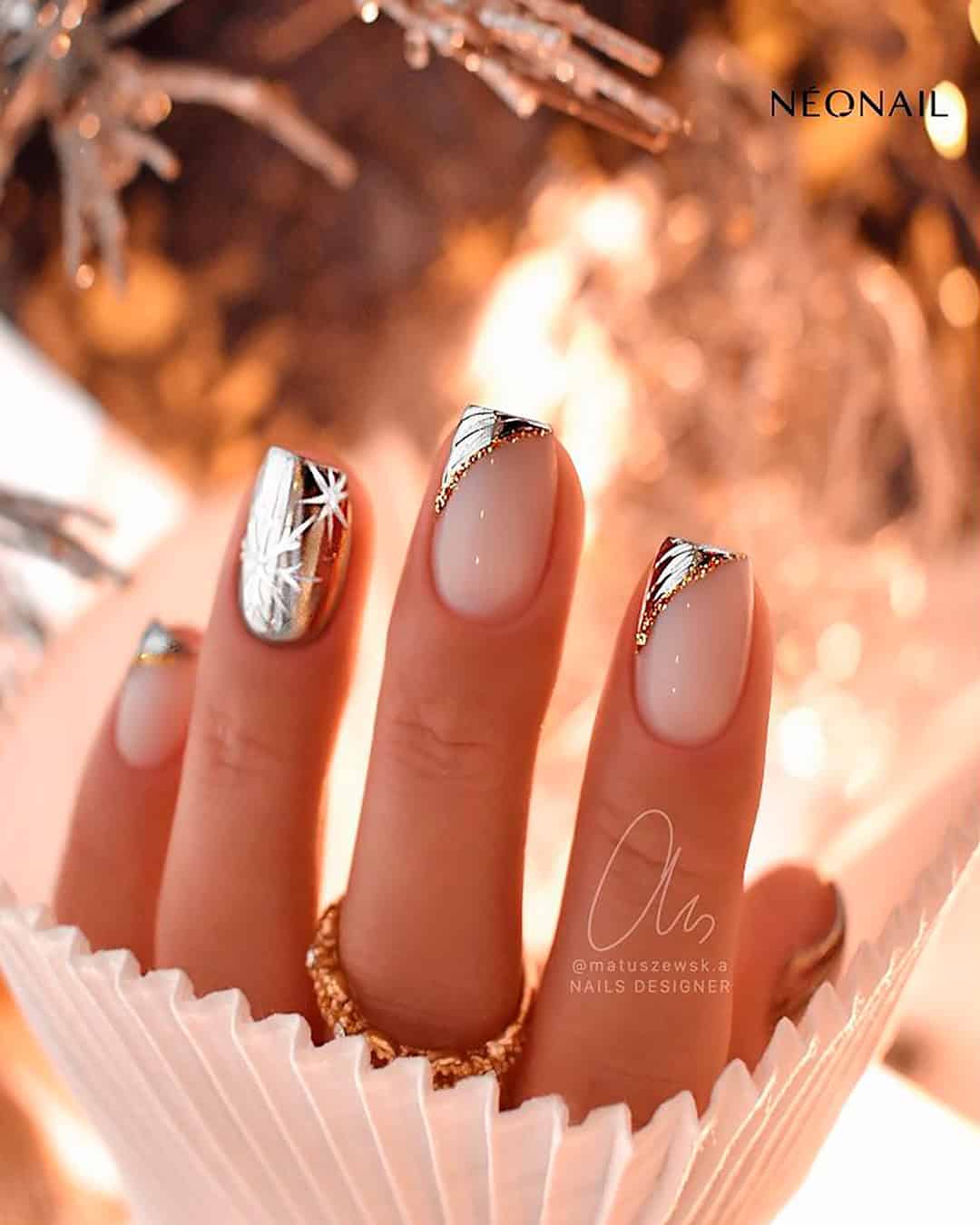 Winter Themed Nails