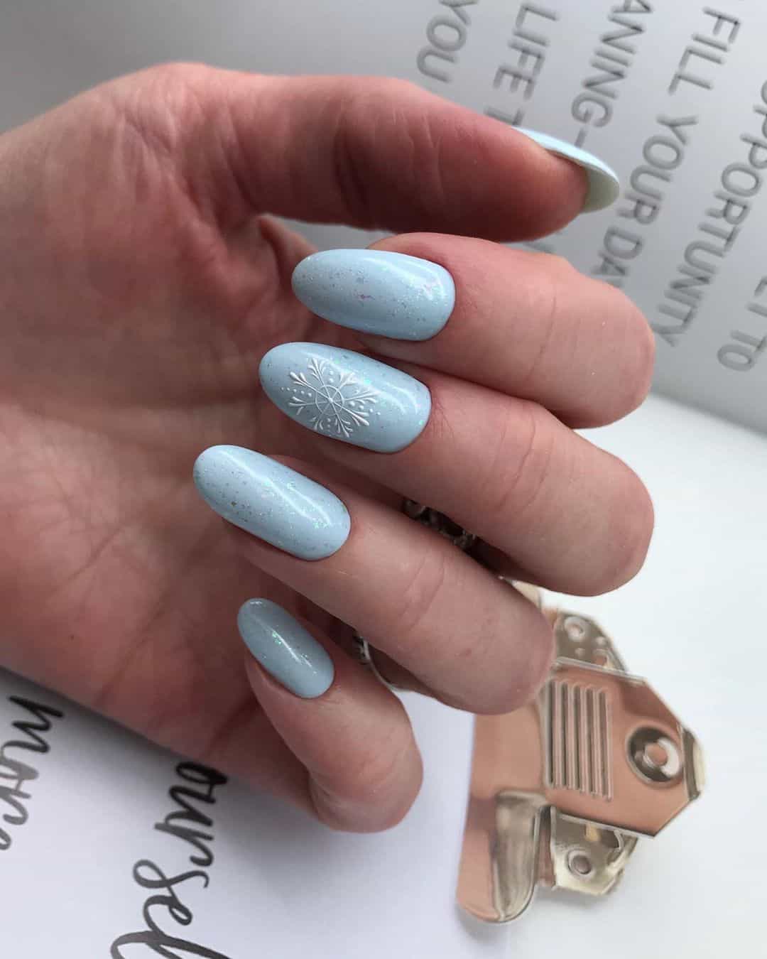 Winter Themed Nails