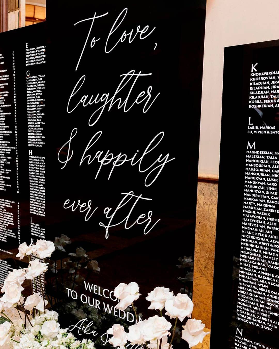 Wedding Seating Chart Ideas