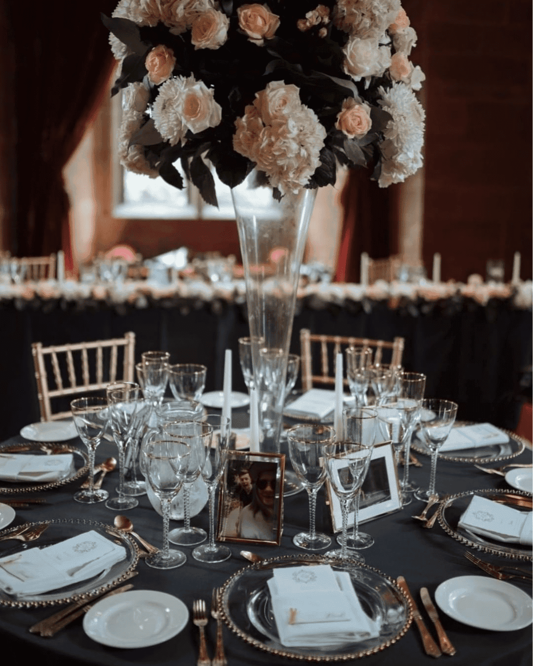 Black And White Flower Arrangements