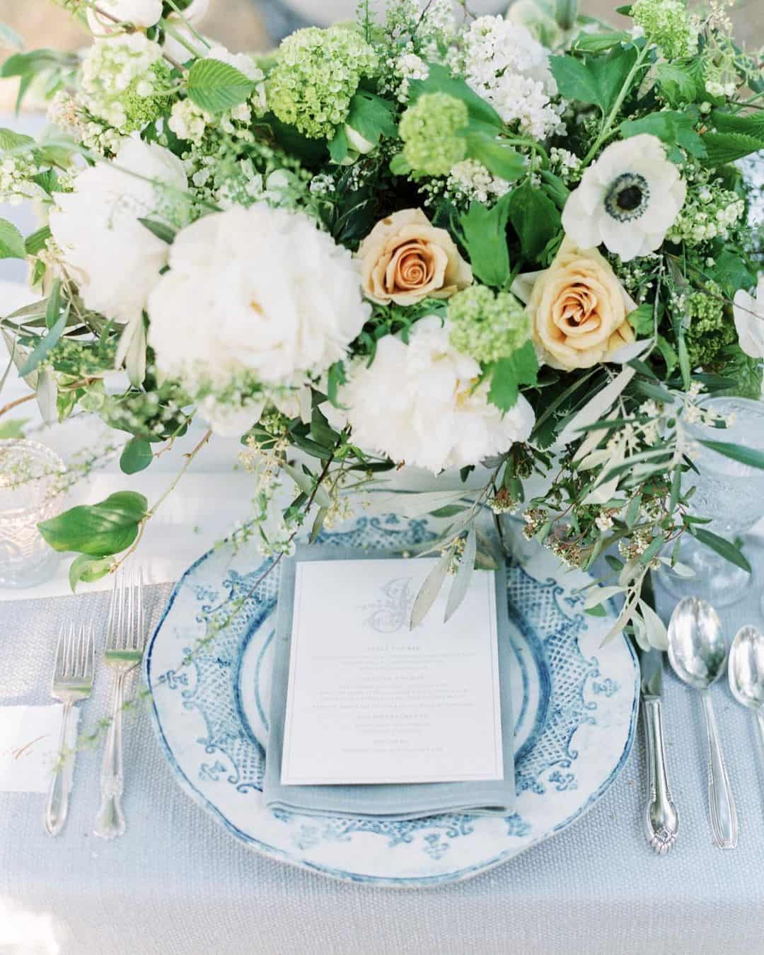 Blue Wedding Colors Palette
