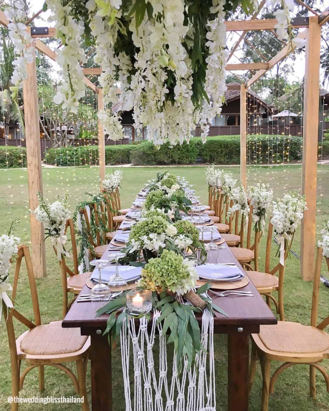 Table Place Setting Ideas In Boho Style