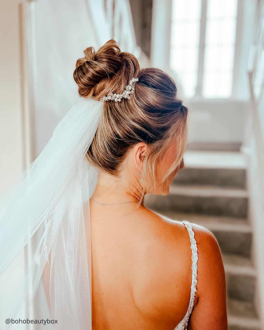 Wedding Hairstyles With Veil And Headpiece