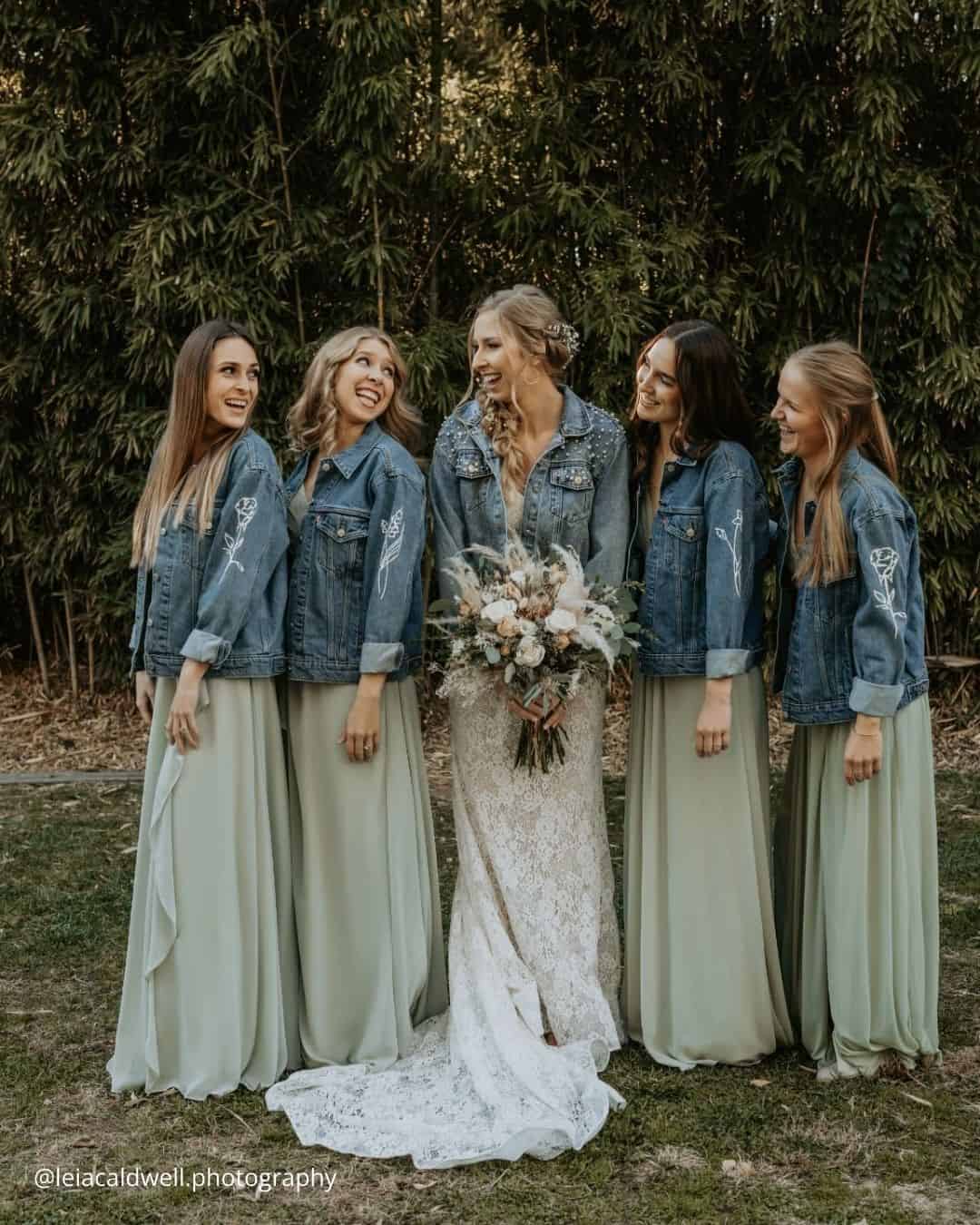 Different Colors Of Bridesmaids