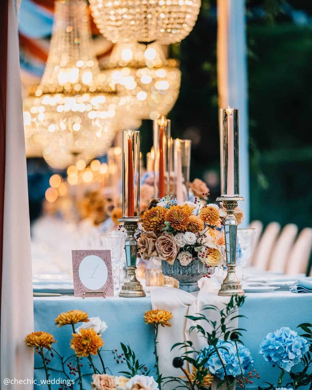 Light Blue And Coral