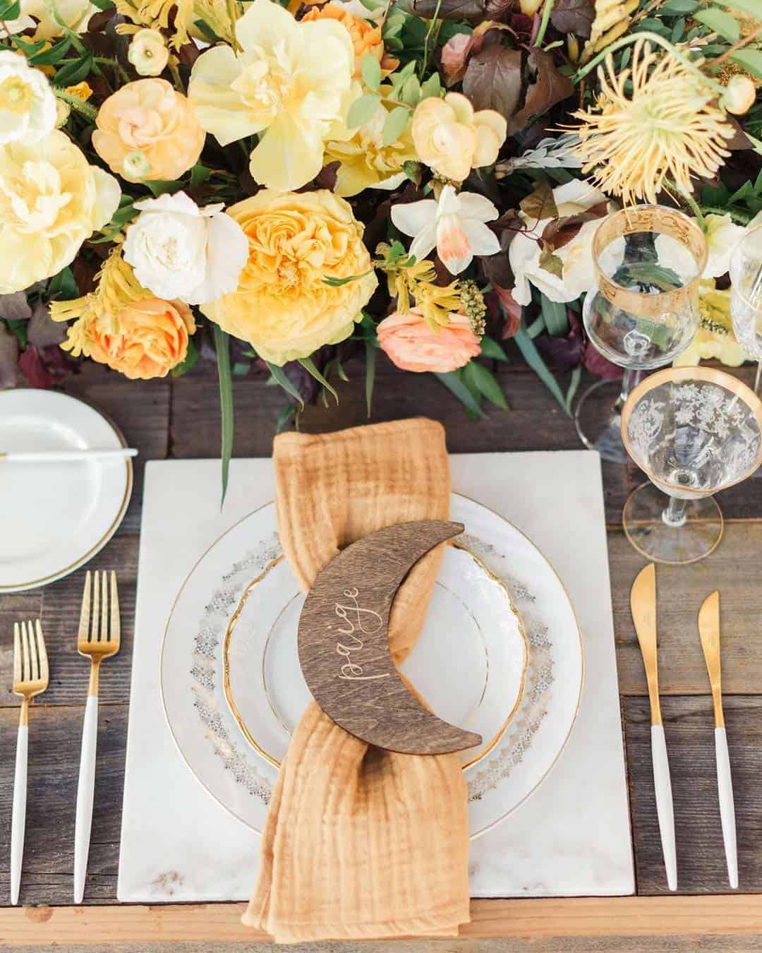 Rustic Summer Wedding Colors Scheme