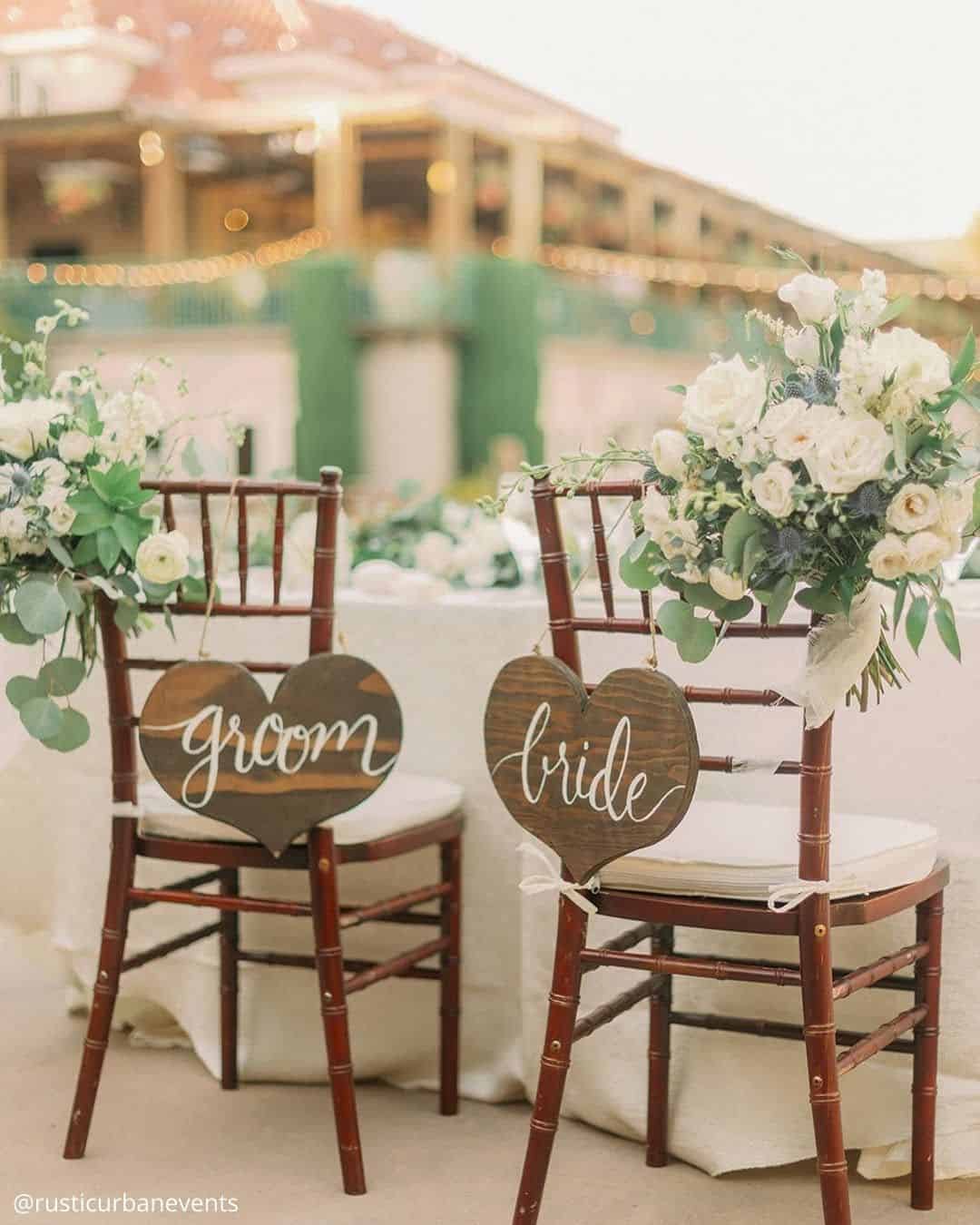Cheap Wedding Seating Decorations