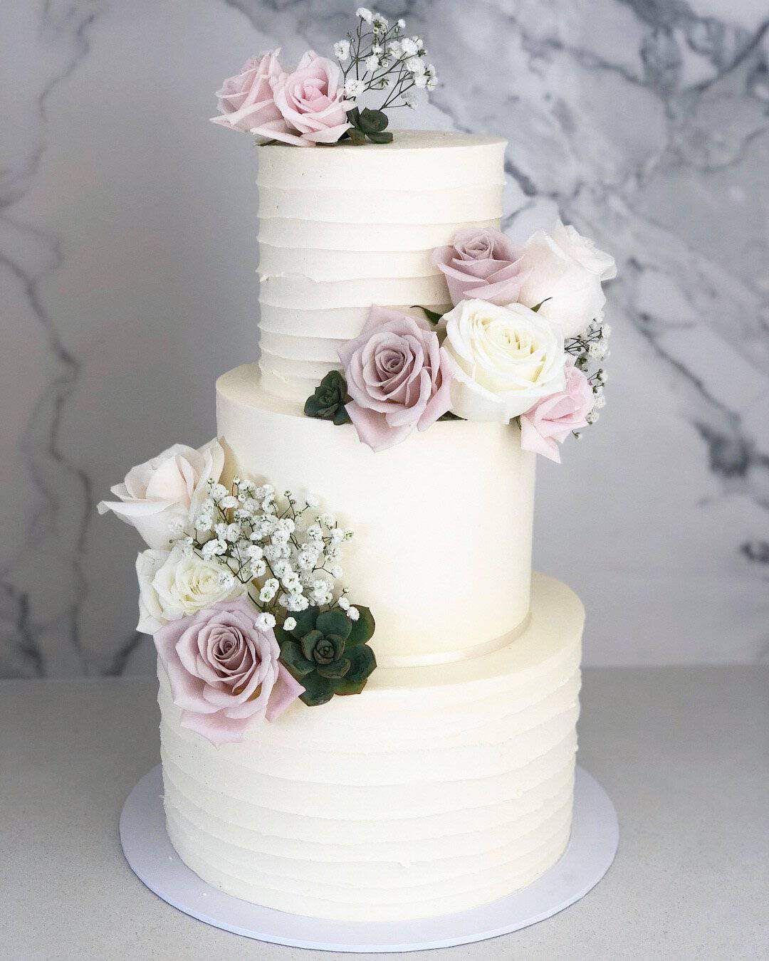 Wedding Cakes Buttercream Frosting