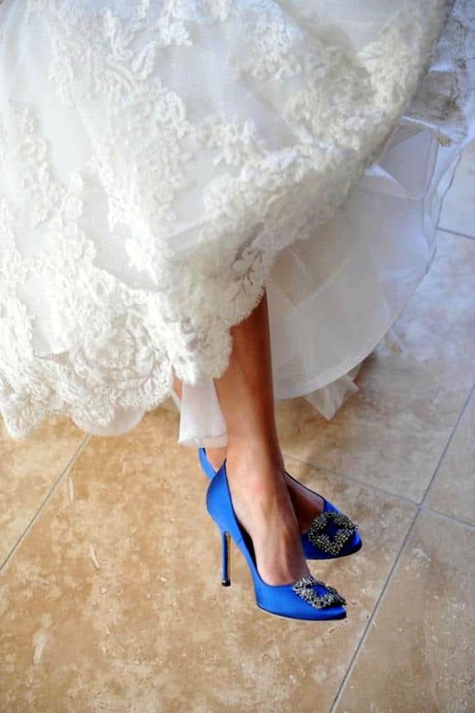 Chic Blue Garters