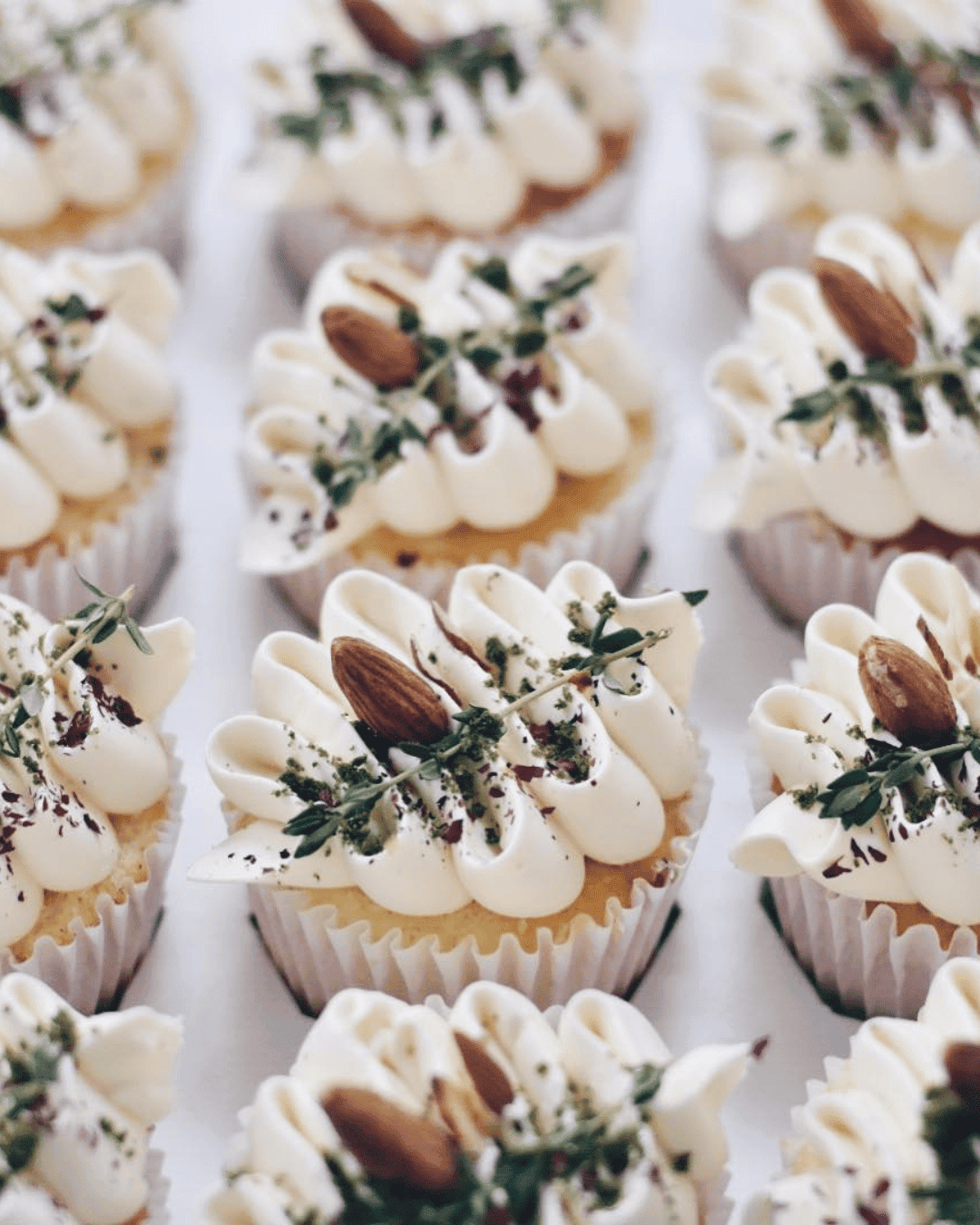 Chocolate And Ivory Wedding Cupcakes Ideas
